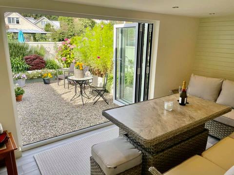 Garage reimagined as family living space